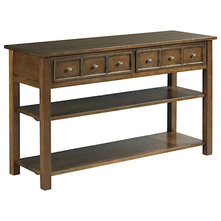 Casual 2 Drawer Sofa Table
